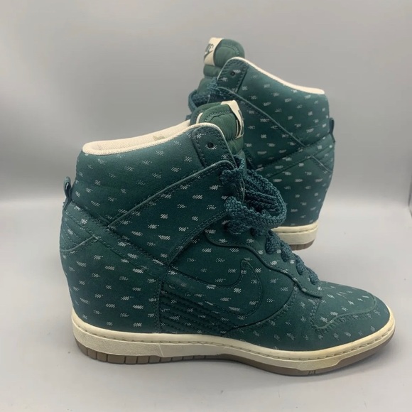 Nike Dunk Sky High Wedge Sample sz 7 Womens Promo Sample Rare Exclusive - Picture 1 of 8